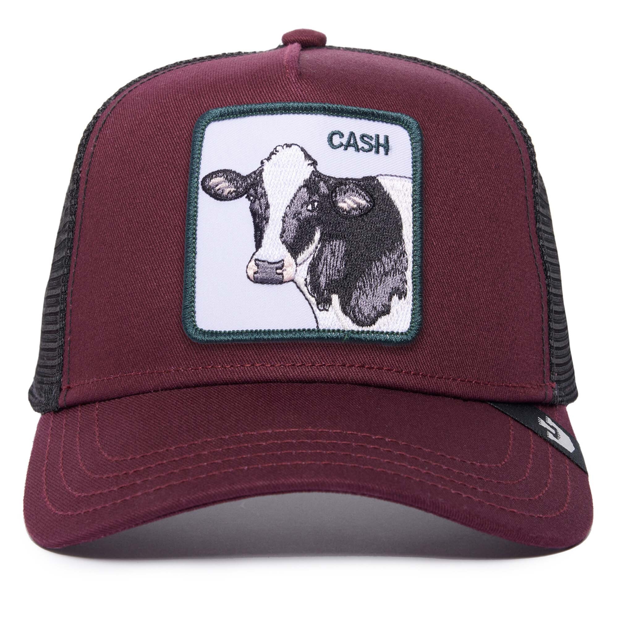 Бейсболка Goorin Bros., цвет The Cash Cow wine red legendairy milk cash cow 60 веганских капсул