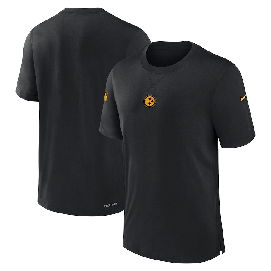 

Футболка с коротким рукавом Nike Pittsburgh Steelers, черный
