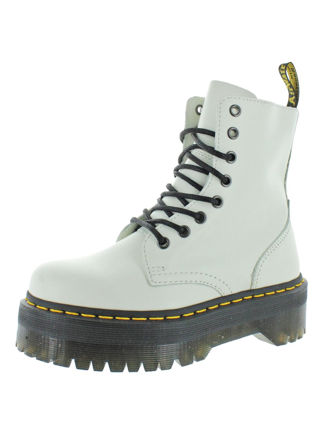 

Женские армейские ботинки на молнии Jadon Dr. Martens, белый