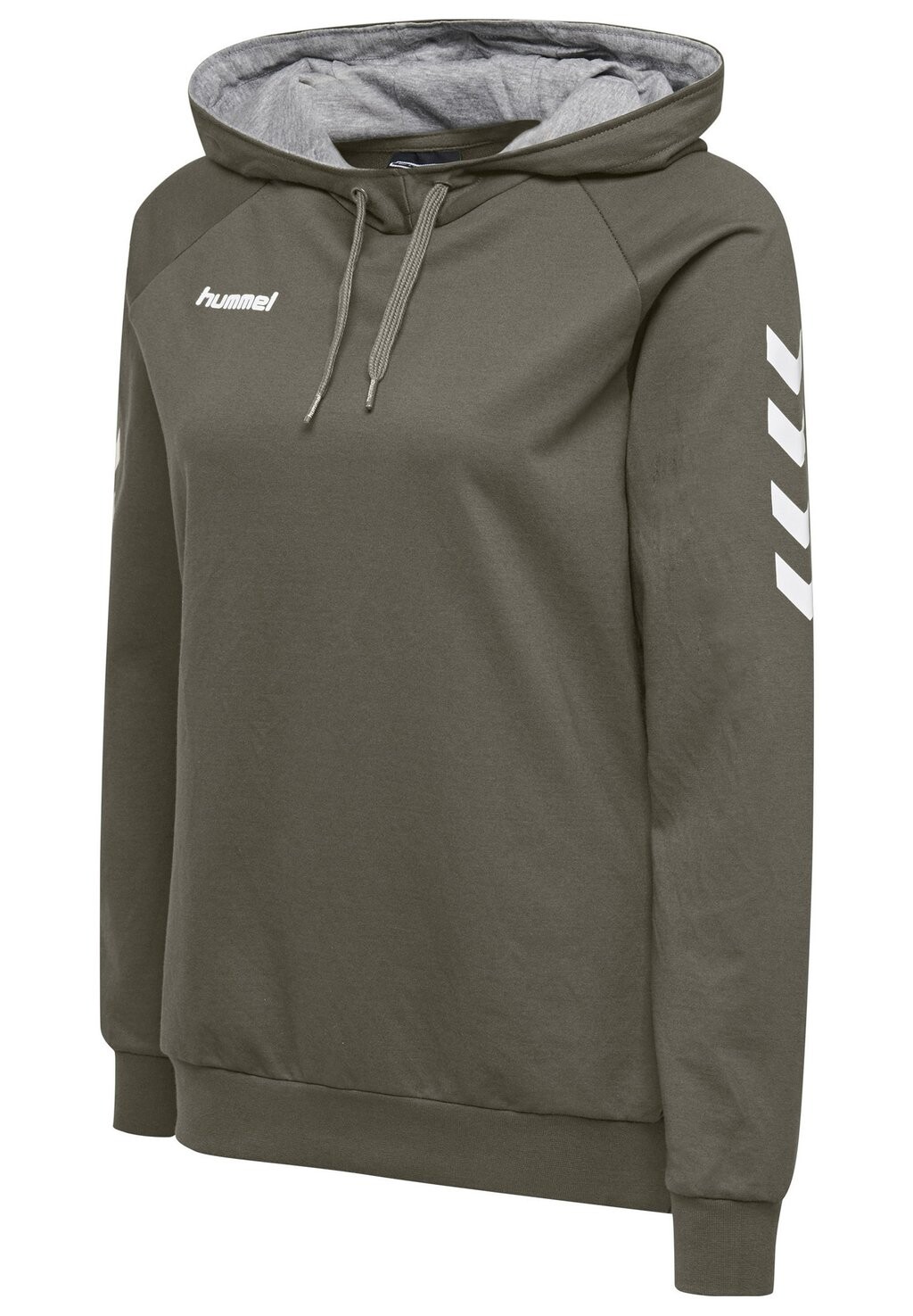 

Толстовка с капюшоном Hummel, оливковый