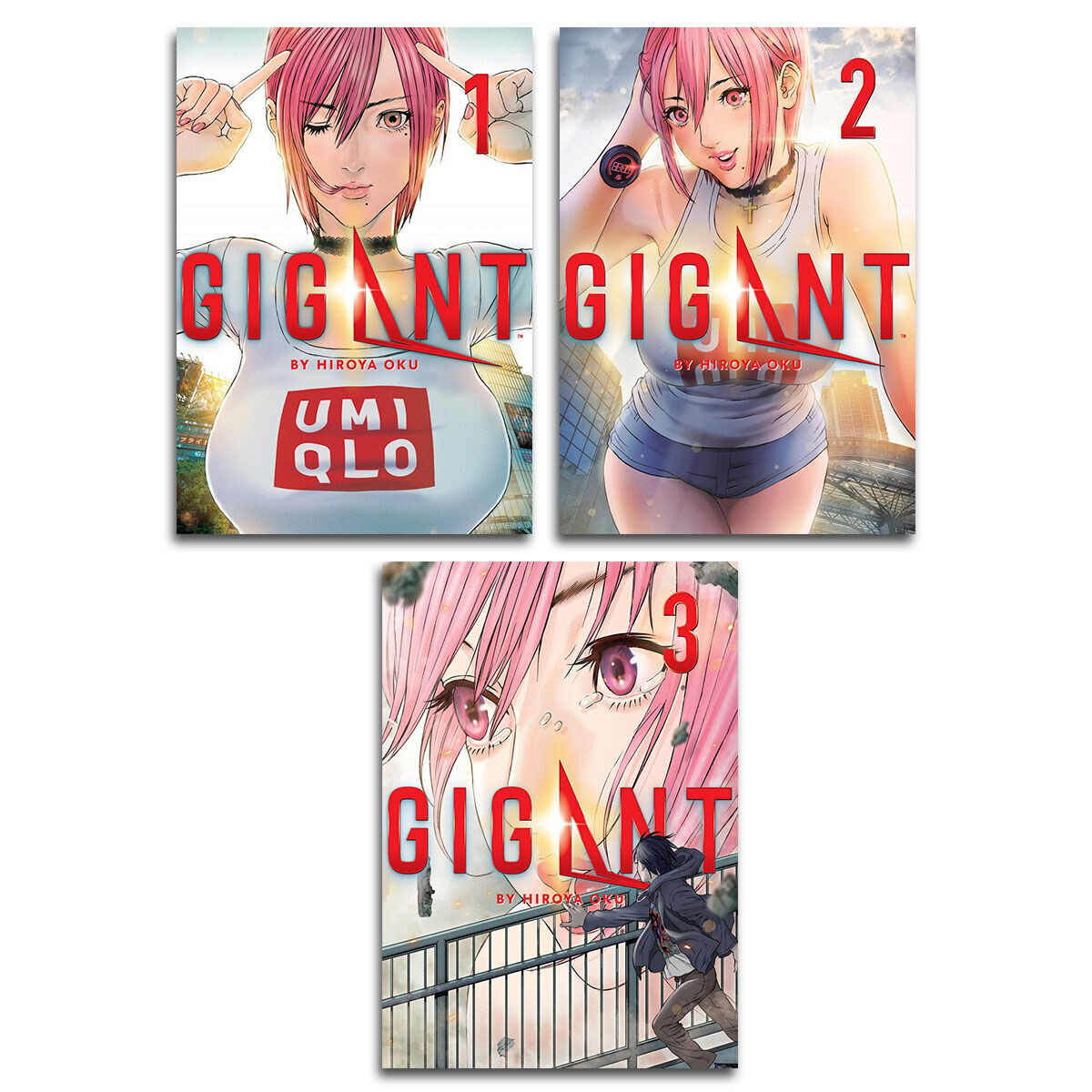 

Манга GIGANT Manga (1-3) Bundle