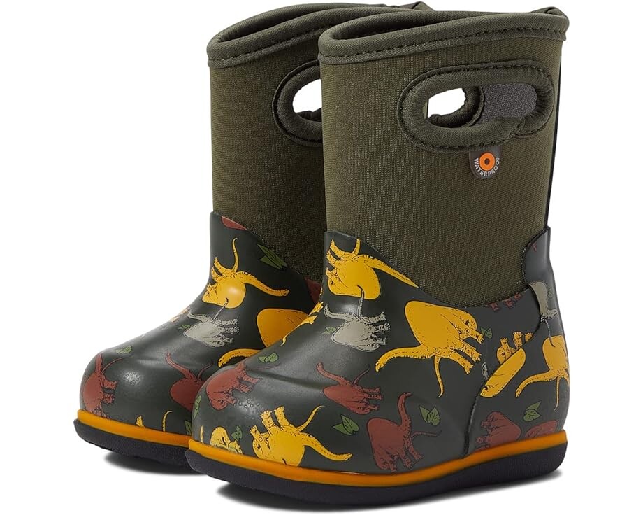 

Ботинки Bogs Baby Classic Good Dino, цвет Green Multi