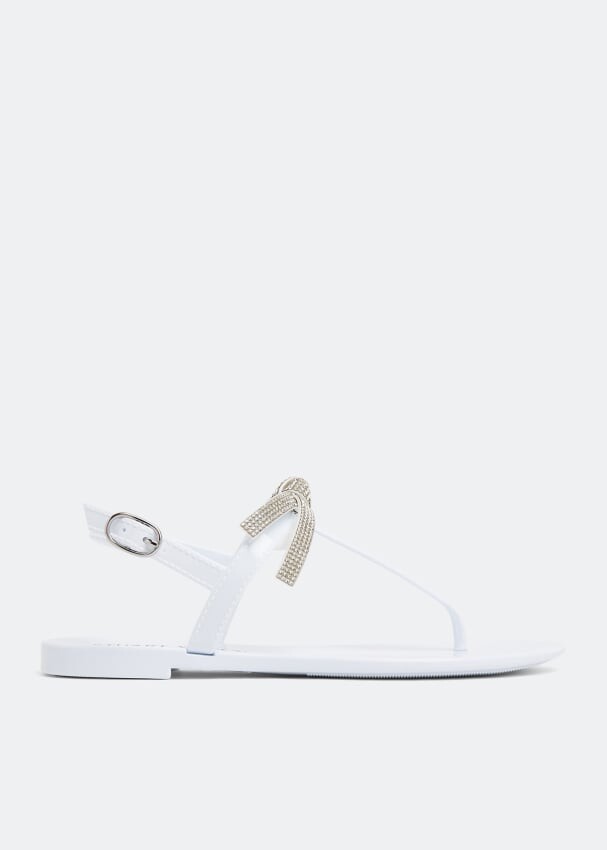 

Сандалии STUART WEITZMAN SW Bow jelly sandals, белый
