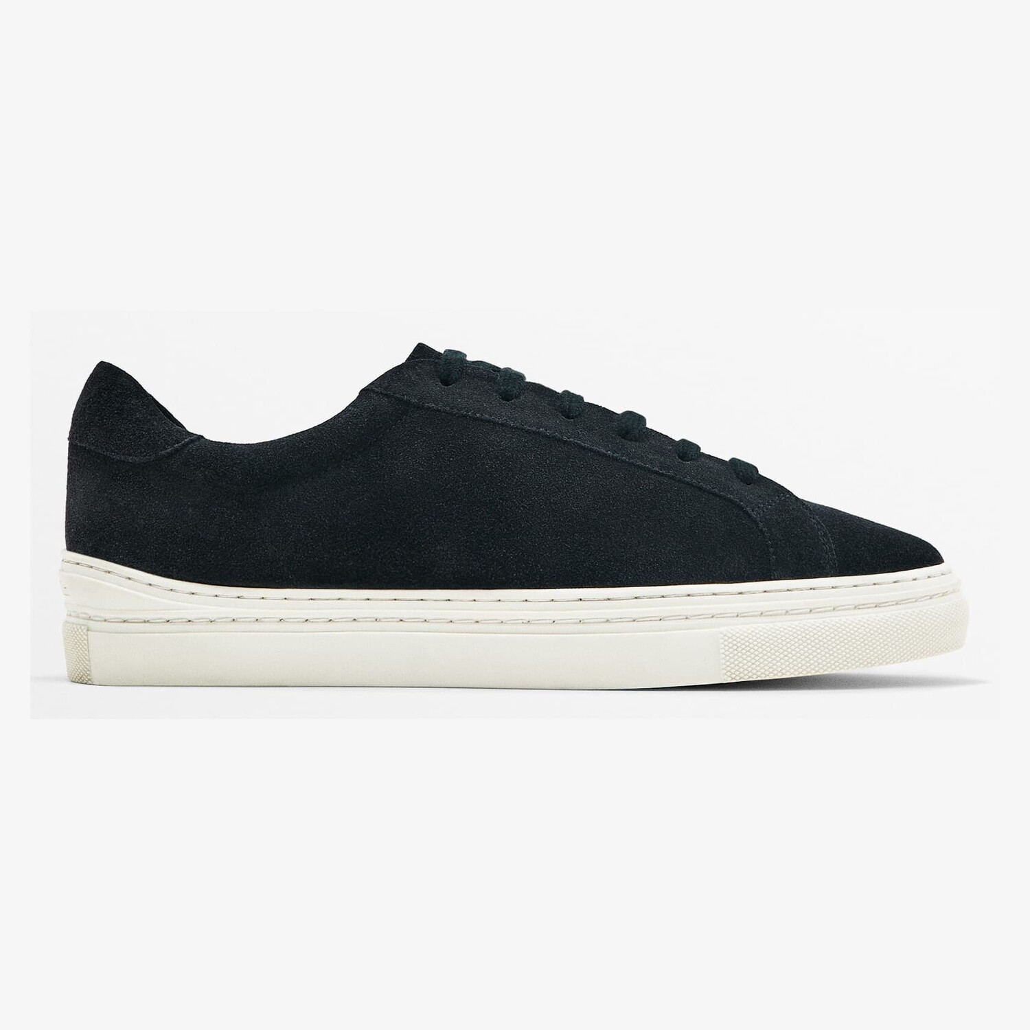

Кроссовки Massimo Dutti Split Suede Leather, синий