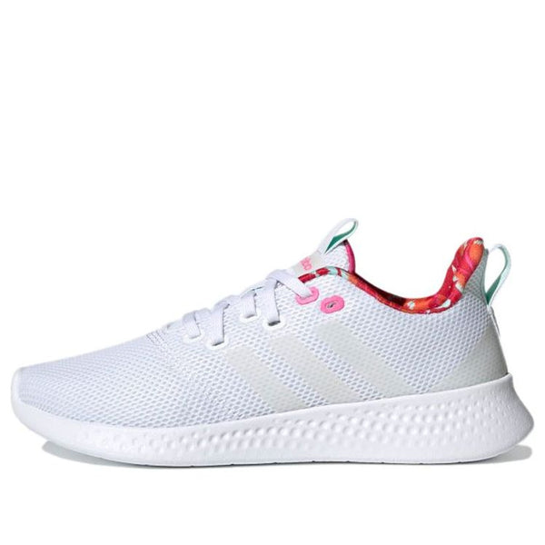 Кроссовки Adidas neo Adidas Puremotion 'White Screaming Pink', Белый кроссовки adidas neo grand court white pink белый
