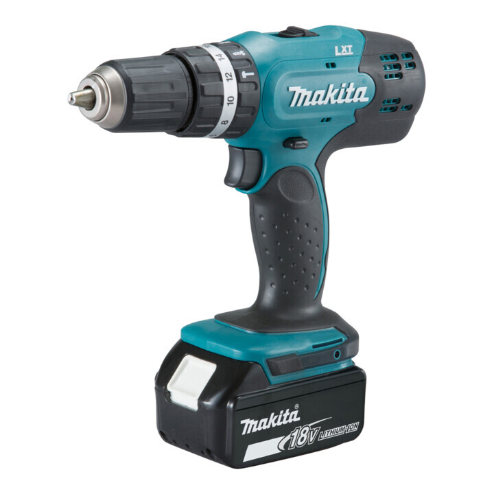 

Аккумуляторная ударная дрель Makita DHP453RFE
