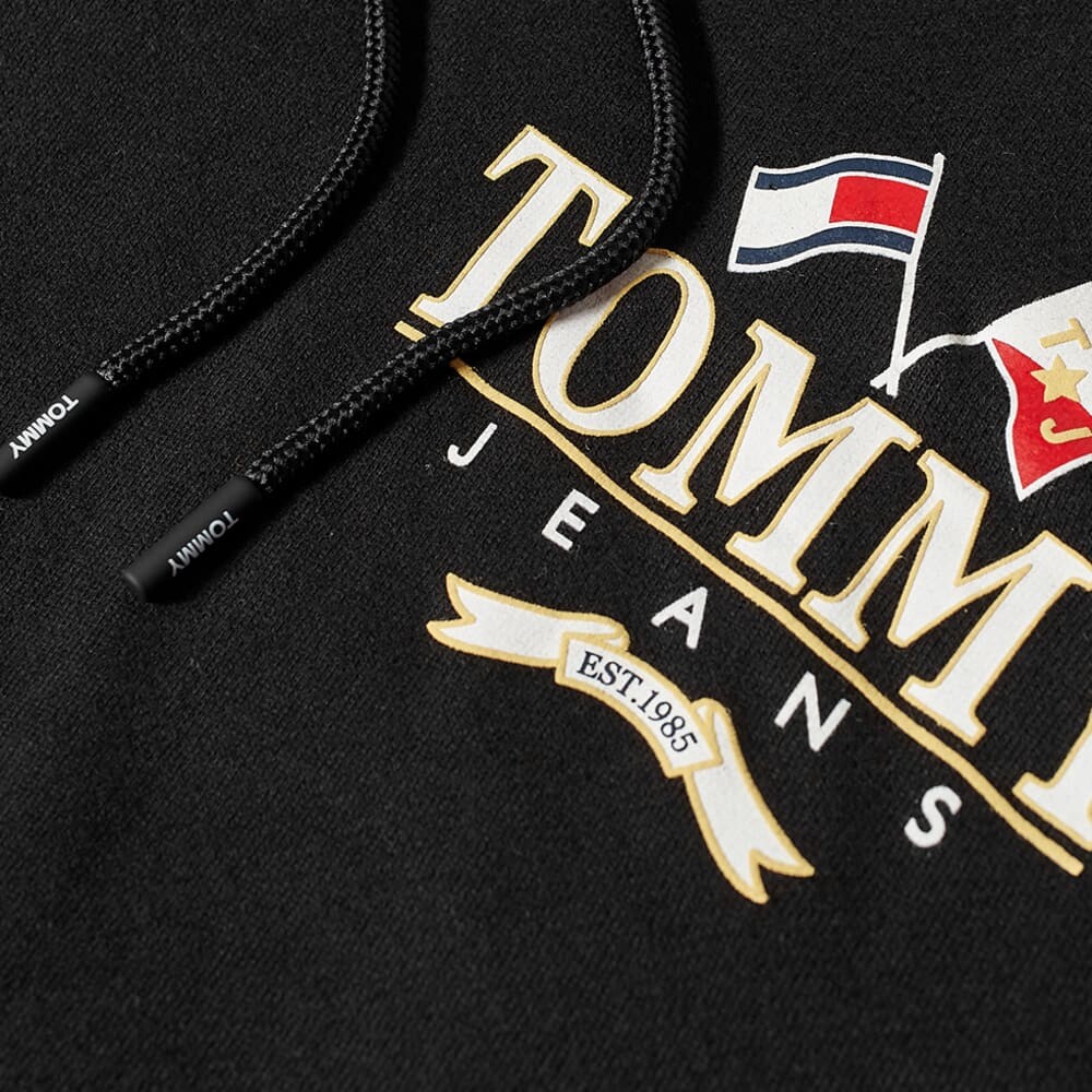 

Толстовка Tommy Jeans Skater Prep Back Hoody, Черный
