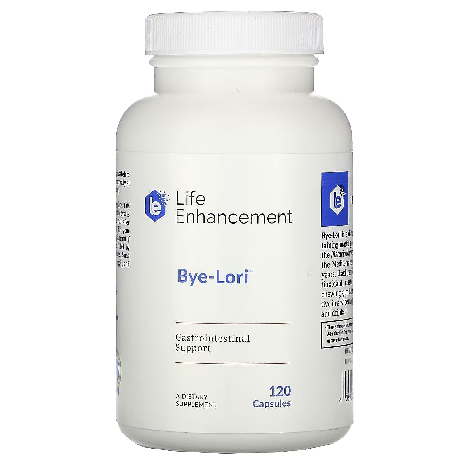 Life Enhancement, Bye-Lori , 120 капсул life enhancement bye lori 120 вегетарианских капсул