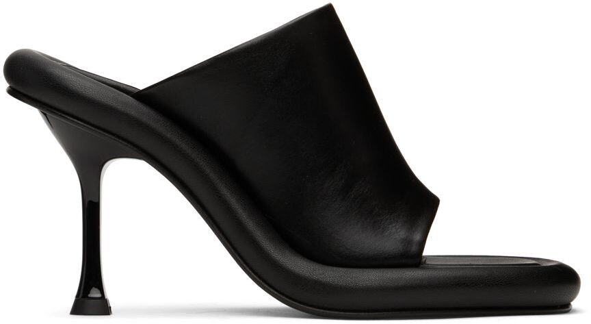 

Черные кожаные туфли без задника JW Anderson
