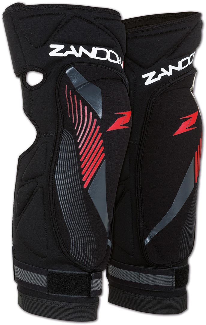Протектор Zandona Soft Active для колена, черный защитные шорты zandona soft active детские