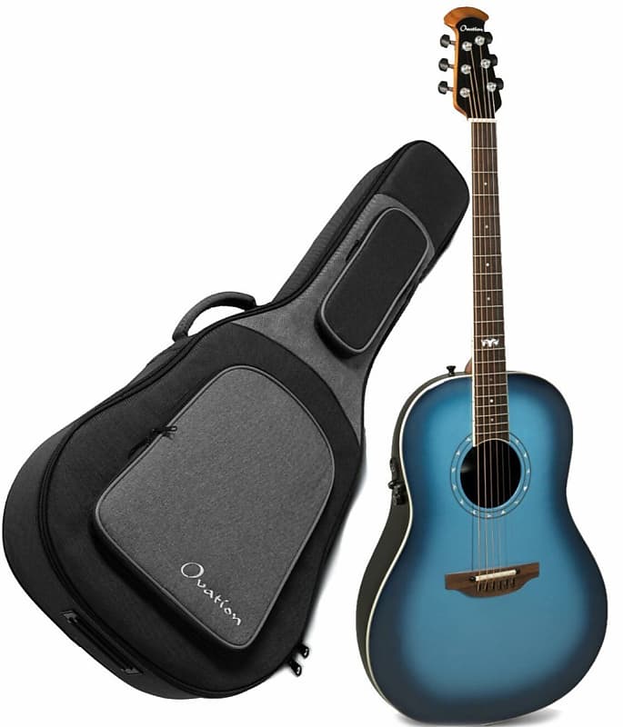 цена Акустическая гитара Ovation Ultra Series Acoustic/Electric Guitar w/ Gig Bag - Dusk Till Dawn
