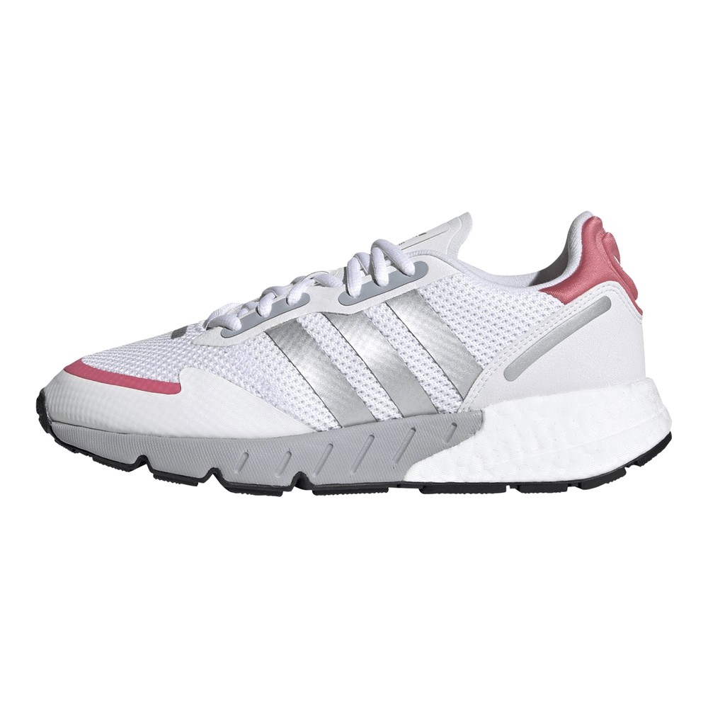 Кроссовки Adidas Originals Zx 1K Boost , footwear white/silver metallic/hazy rose