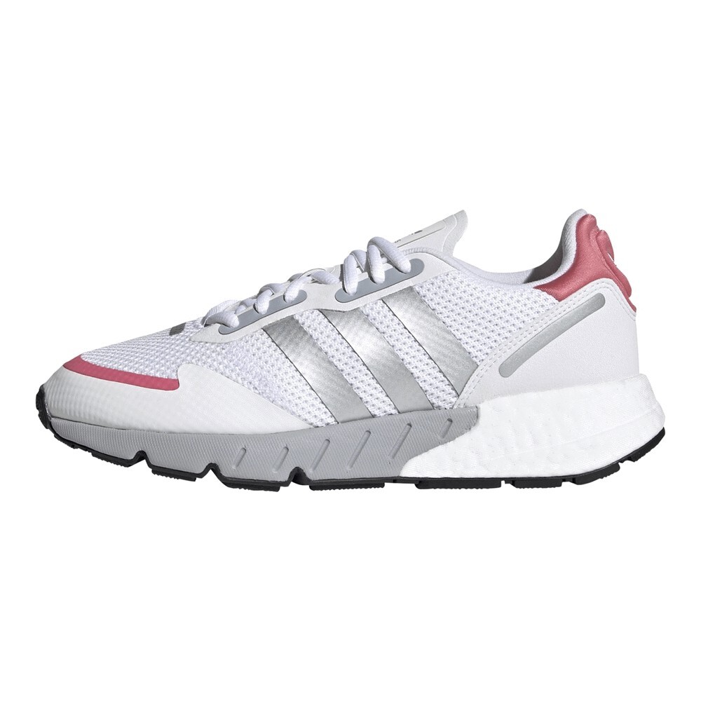 Кроссовки Adidas Originals Zx 1K Boost , footwear white/silver metallic/hazy rose кроссовки adidas originals zx 22 boost footwear white cloud white