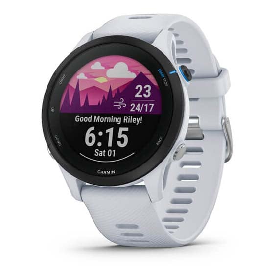 Умные часы Garmin Forerunner 255 Music, белый - фото