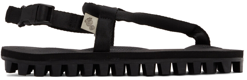 

Черные шлепанцы GUT Suicoke