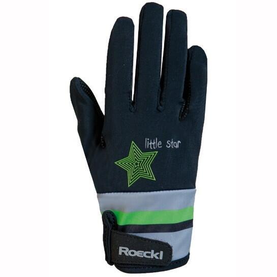 защитные противоскользящие перчатки для верховой езды Перчатки Roeckl KELLI для верховой езды, черный