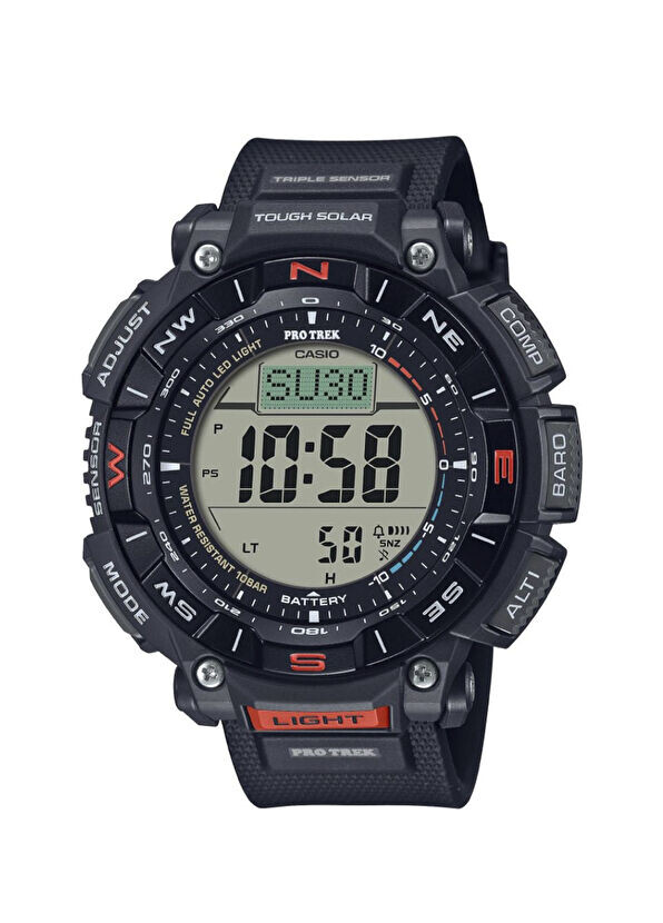 

Прг-340-1Др пластиковые овальные мужские наручные часы Casio, мультиколор