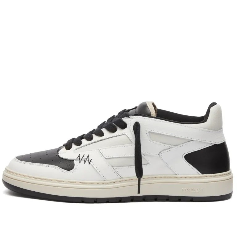 Кроссовки Represent Reptor Leather, белый/черный кроссовки represent reptor low sneaker