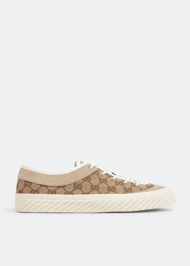 

Кроссовки GUCCI GG sneakers, бежевый