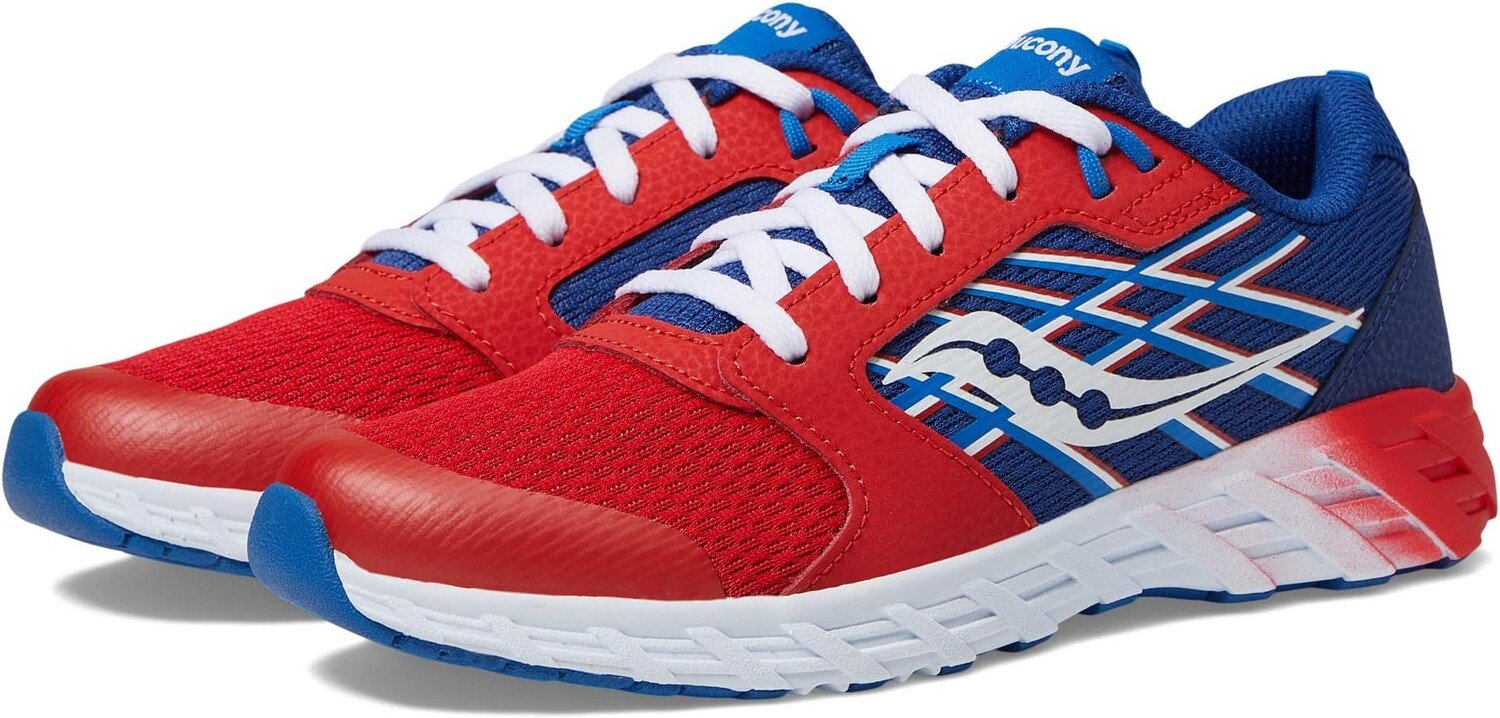 

Кроссовки Wind 2.0 Saucony Kids, цвет Red/Blue