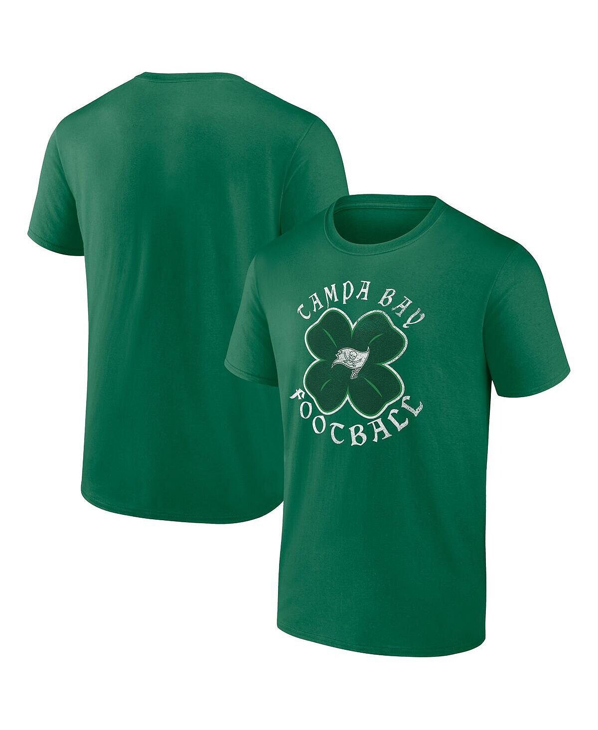 

Мужская фирменная зеленая футболка tampa bay buccaneers big and tall celtic с логотипом Fanatics, зеленый
