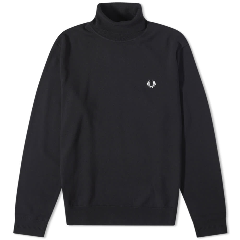 

Джемпер Fred Perry Roll Neck Knit, Черный