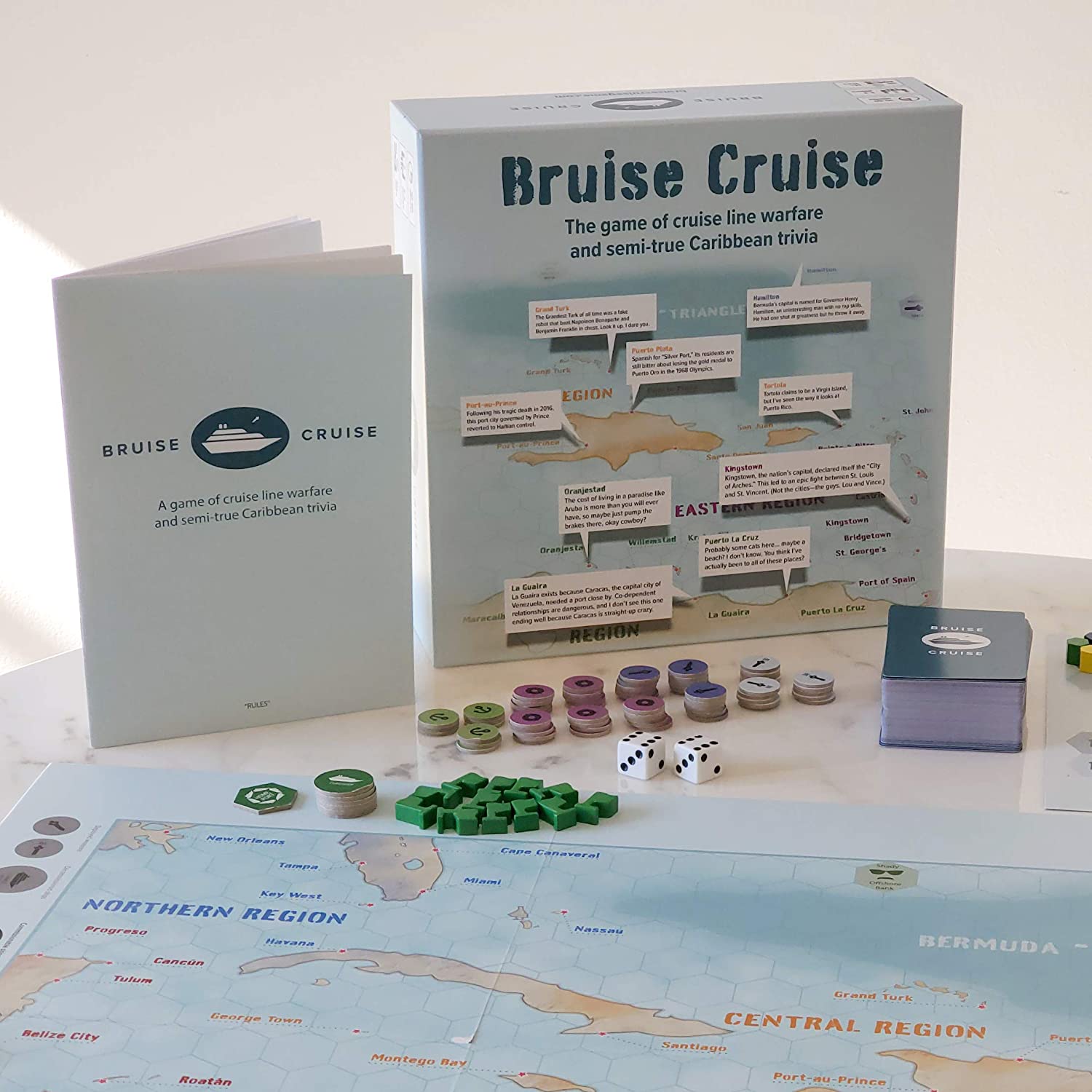 Настольная игра All Night Library: Bruise Cruise – заказать по выгодной  цене из-за рубежа в «CDEK.Shopping»