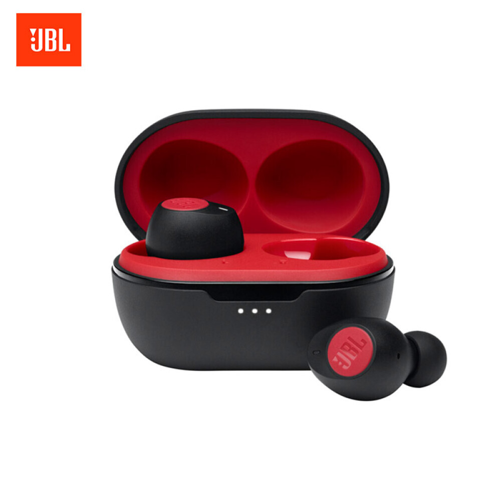 

Bluetooth-гарнитура JBL T115TWS спортивная с шумоподавлением красный