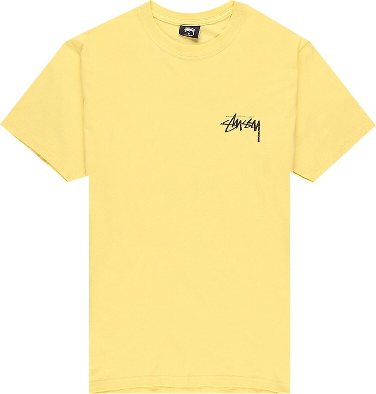 

Футболка Stussy Shrooms Tee 'Yellow', желтый
