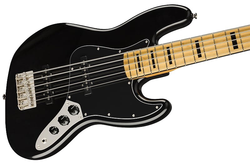 

Squier Classic Vibe '70s Jazz Bass V, кленовый гриф, черный Fender 0374550506