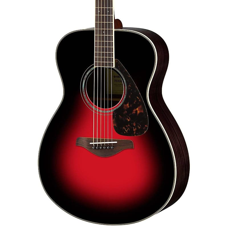 цена Yamaha FS830 Концертная акустическая гитара со сплошным верхом, Dusk Sun Red FS830DSR