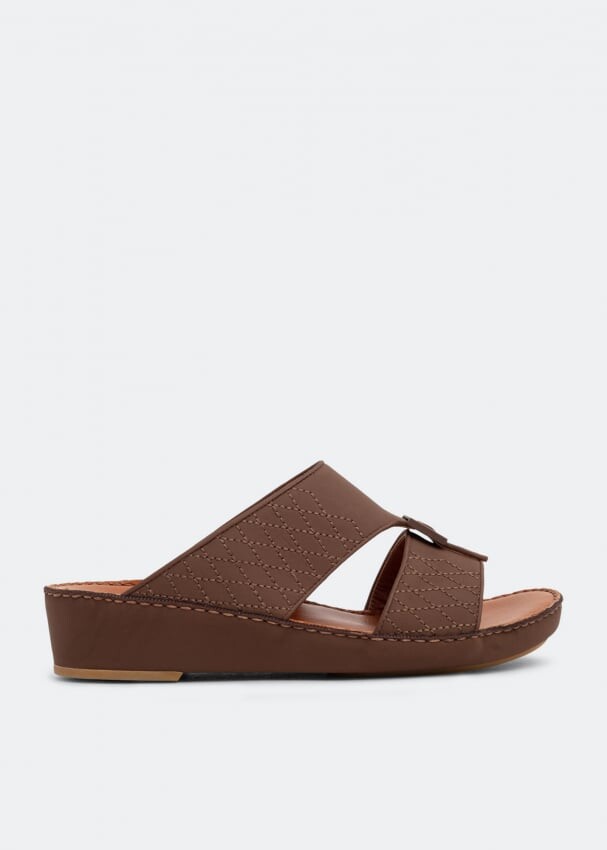 

Сандалии PRIVATE COLLECTION Quadratura Mosaico sandals, коричневый