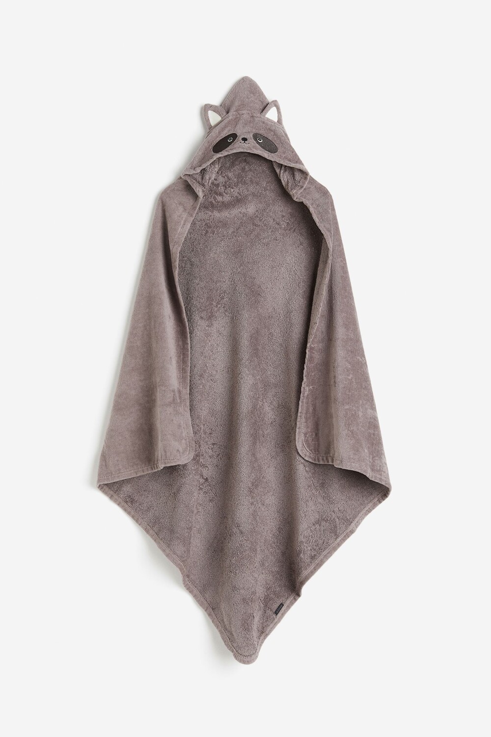 

Банное полотенце H&M Home Hooded Raccoon, серый