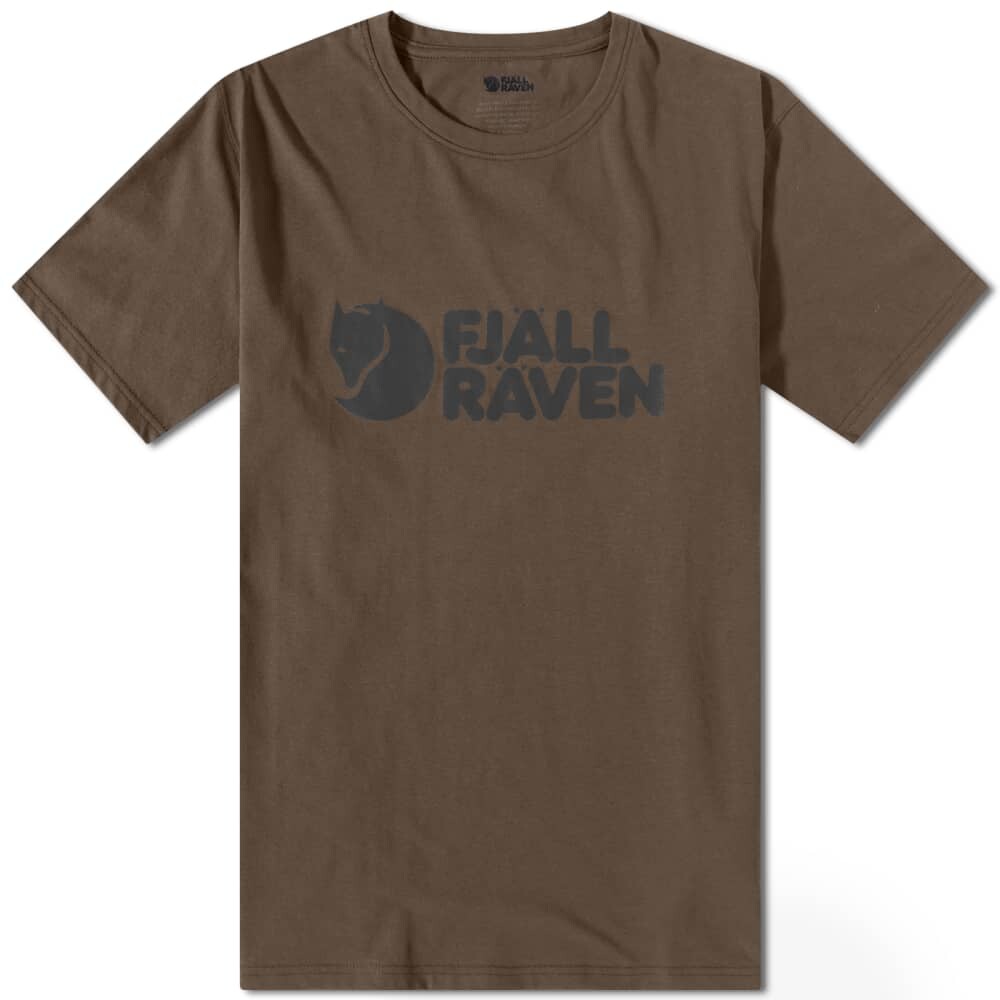 

Футболка Fjällräven Logo Tee, Коричневый