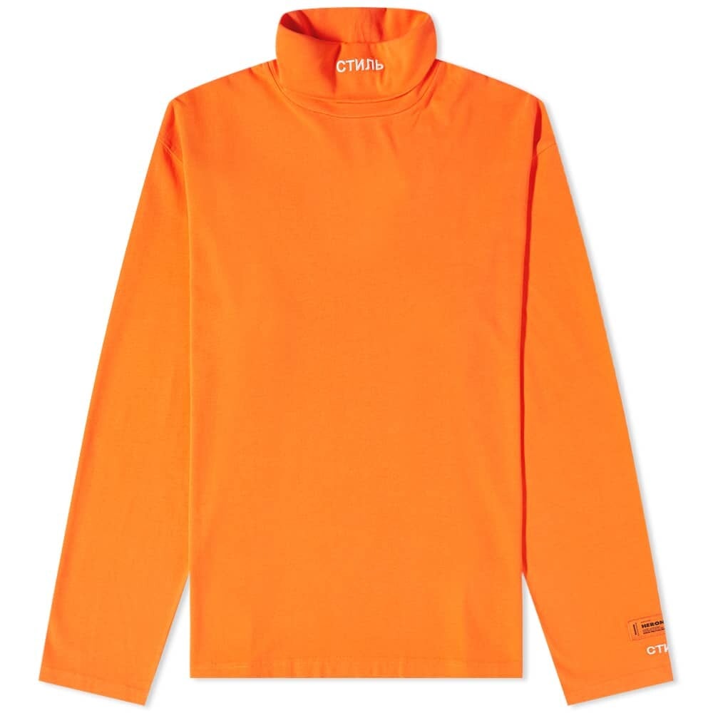 

Футболка Heron Preston Long Sleeve CTNMB Roll Neck Tee