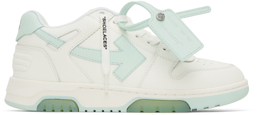 

Бело-синие кроссовки Out Of Office Off-White