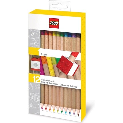 

Карандаши цветные Lego Mattite Colorate 12 штук
