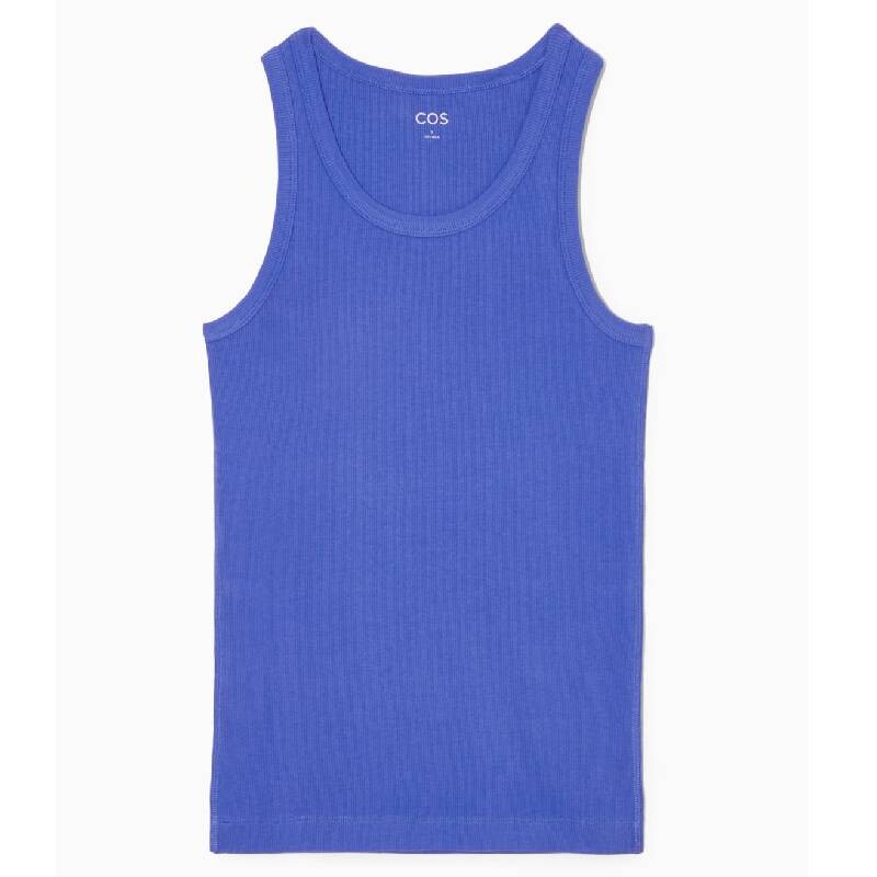 

Майка COS Ribbed Tank, синий