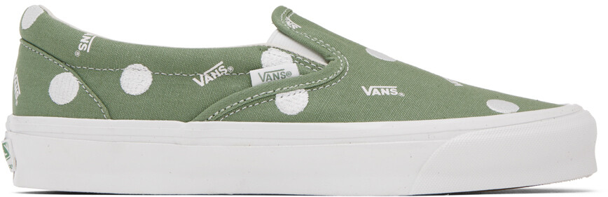

Зеленые кроссовки OG Classic Slip-On LX Vans