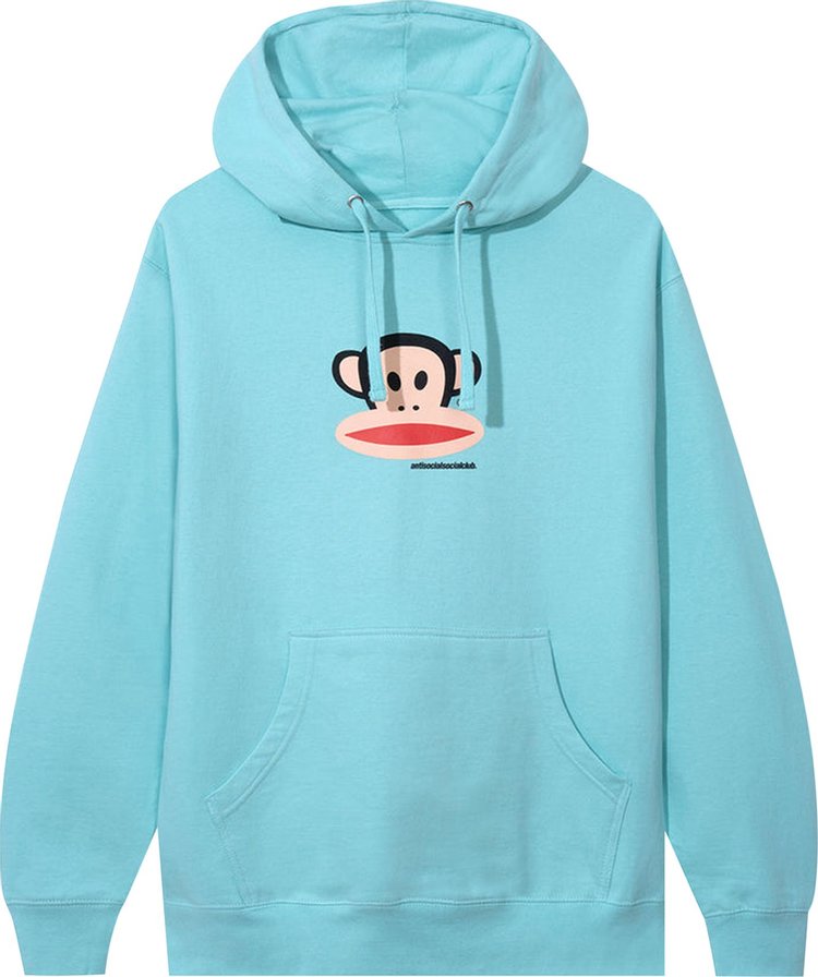 Худи Anti Social Social Club x Paul Frank Hoodie 'Mint', зеленый - фото