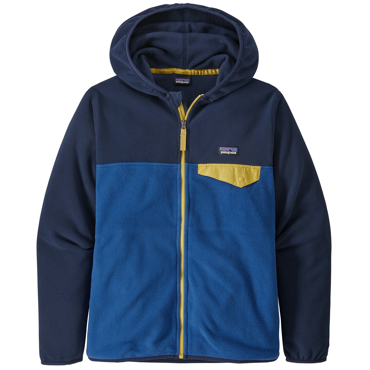 

Куртка Patagonia Micro D SnapT детская, синий