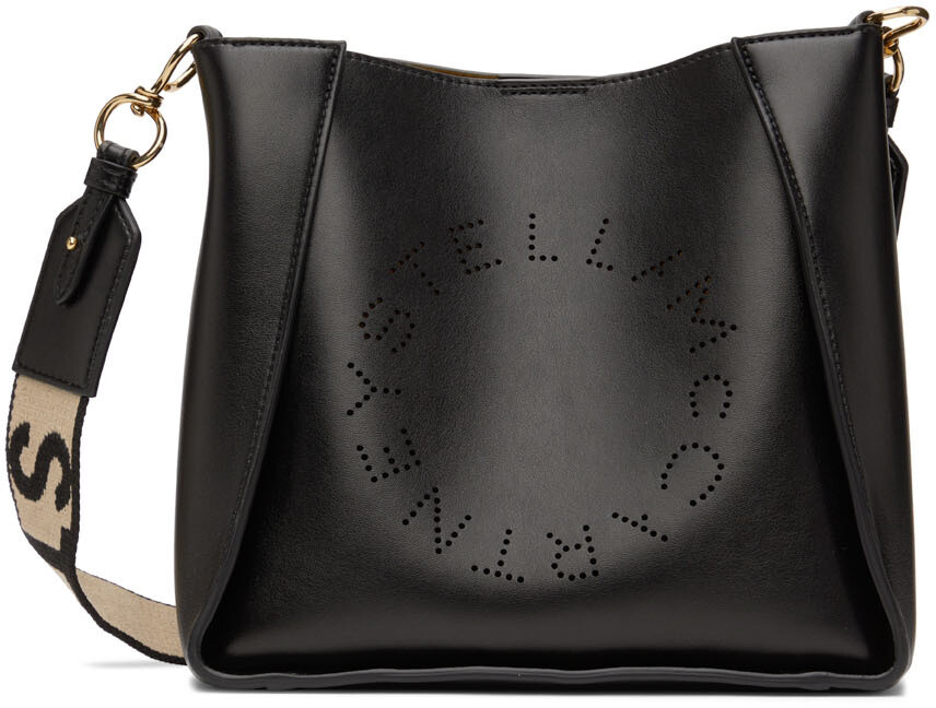 

Черная сумка через плечо с логотипом Stella McCartney