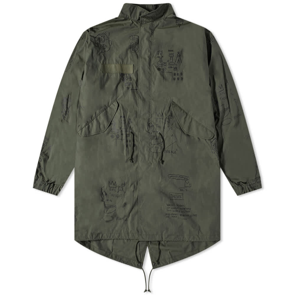 

Холщовая куртка из коллаборации с Jean-Michel Basquiat Junya Watanabe MAN, Серый