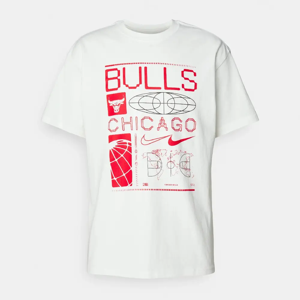 

Спортивная футболка Nike Performance Nba Chicago Bulls, белый