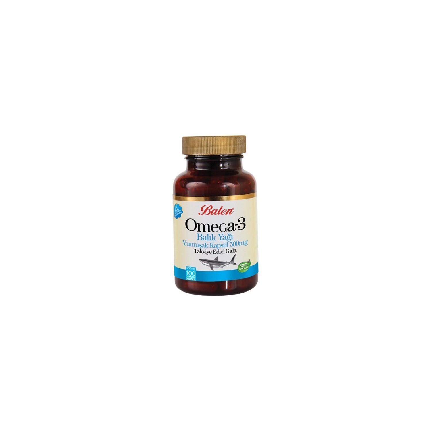 

Balen Omega 3 Fish Oil Soft Capsule 500 Mg