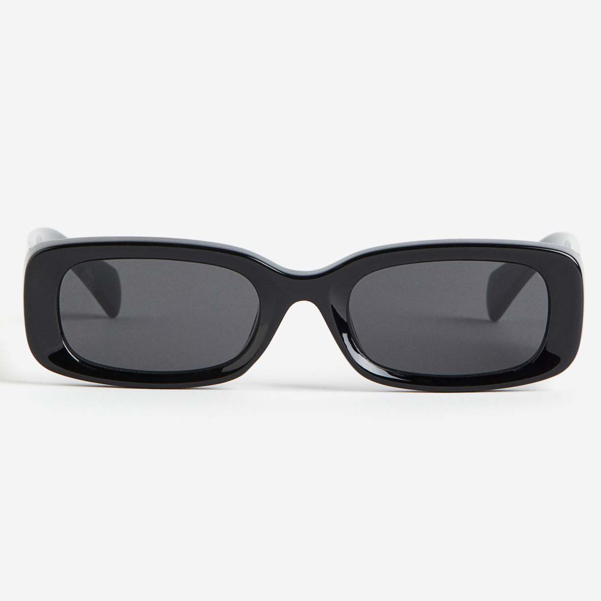 Солнцезащитные очки H&M Rectangular, черный оптические очки с защитой от сисветильник унисекс многоугольные очки очки с защитой от уф лучей очки с градиентной оправой в наличии 7 цв