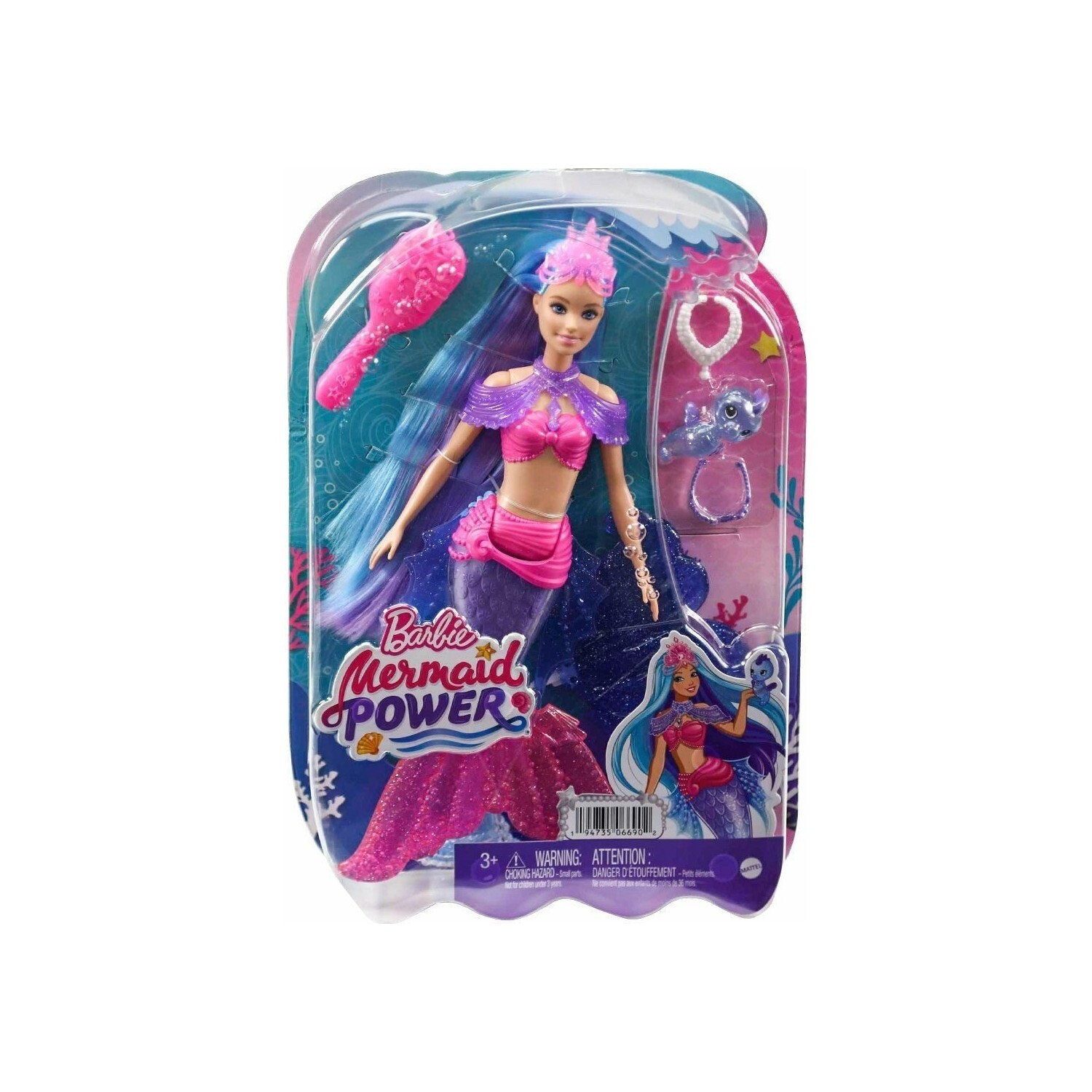 

Кукла Barbie Русалка Малибу HHG52