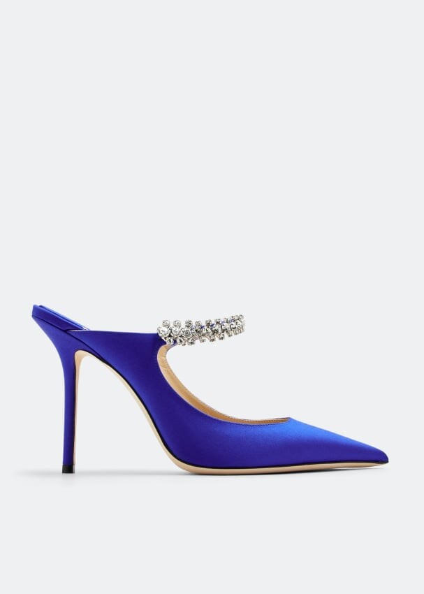 

Мюли JIMMY CHOO Bing 100 mules, синий