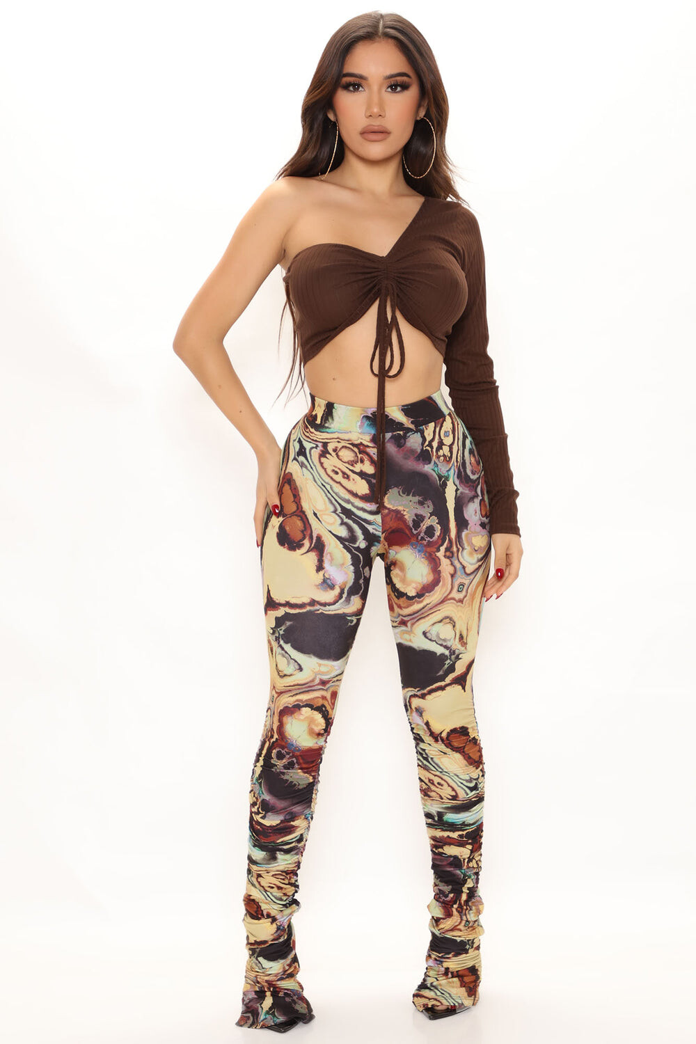 

Брюки Fashion Nova VP1809N, коричневый
