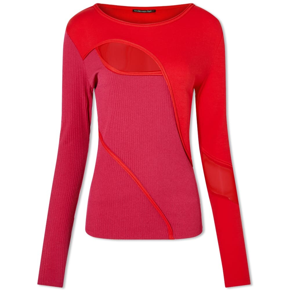 

Топ Andersson Bell Long Sleeve Eva Mesh Combo Top